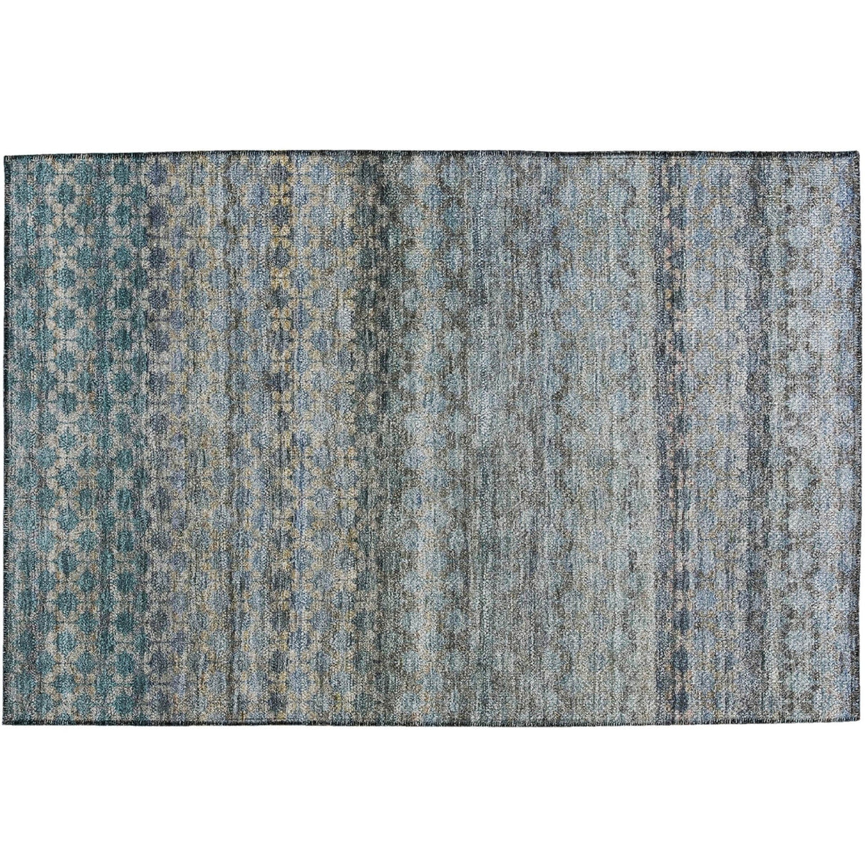 Dalyn Burano BU6 Blue Rug rectangular rug
