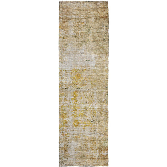 Dalyn Burano BU7 Gold Rug runner rug