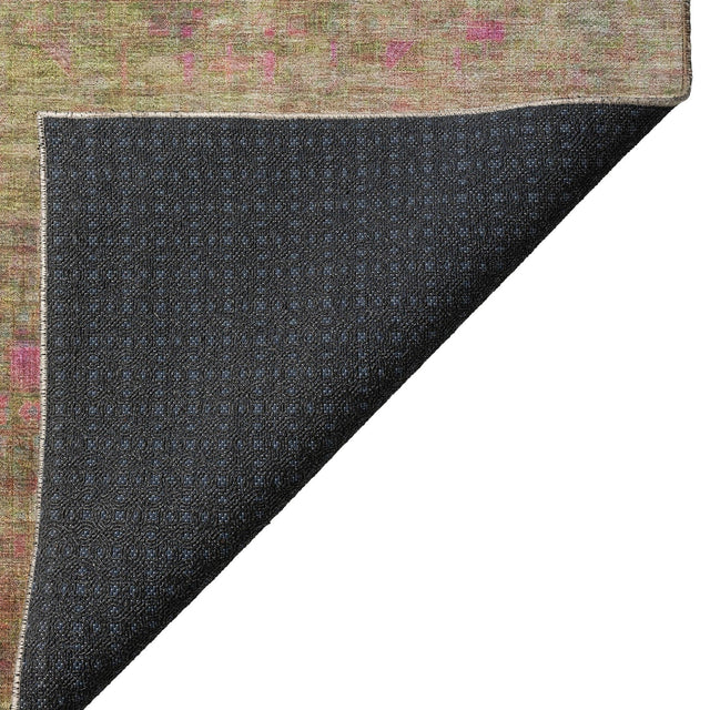 Dalyn Burano BU9 Cactus Rug backing detail