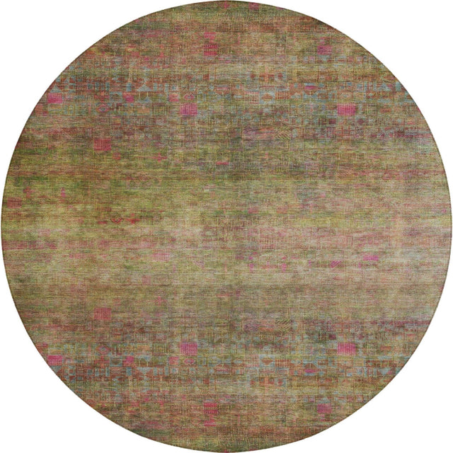 Dalyn Burano BU9 Cactus Rug round rug