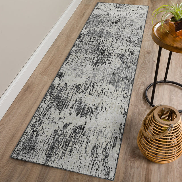 Dalyn Camberly CM1 Graphite Rug shown in a room