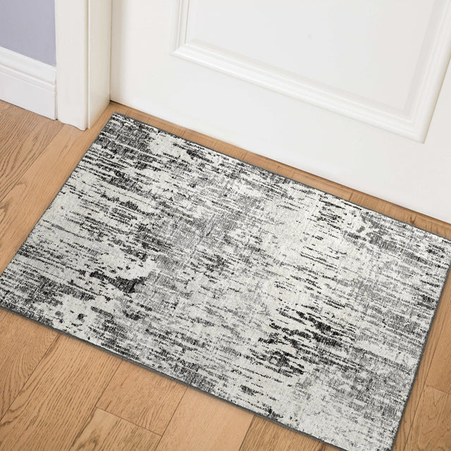 Dalyn Camberly CM1 Graphite Rug shown in a room