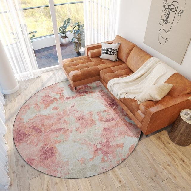 Dalyn Camberly CM2 Blush Rug shown in a room