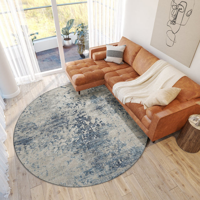 Dalyn Camberly CM5 Ink Rug shown in a room