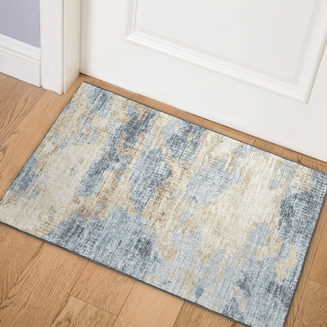 Dalyn Camberly CM6 Indigo Rug shown in a room