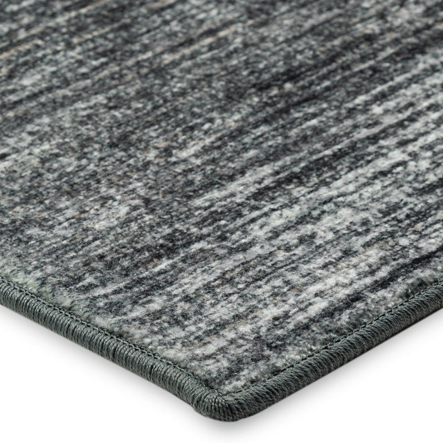Dalyn Ciara CR1 Charcoal Rug corner detail
