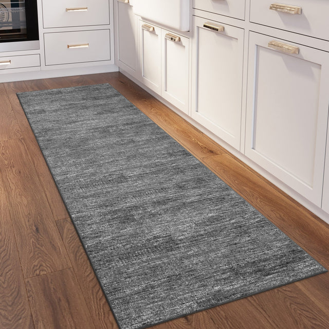 Dalyn Ciara CR1 Charcoal Rug shown in a room
