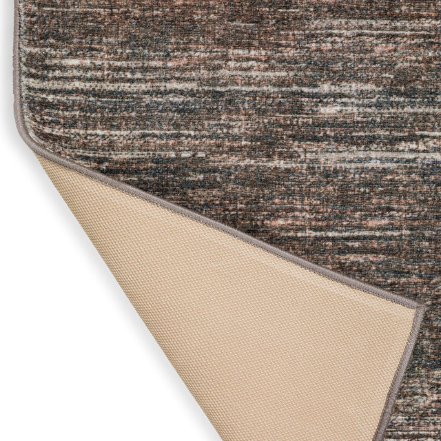 Dalyn Ciara CR1 Chocolate Rug backing detail