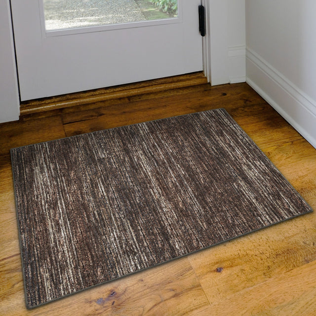 Dalyn Ciara CR1 Chocolate Rug shown in a room