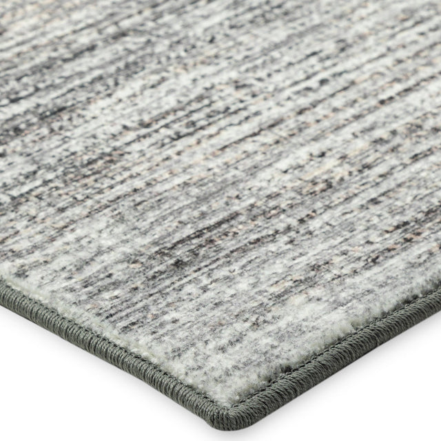 Dalyn Ciara CR1 Graphite Rug corner detail
