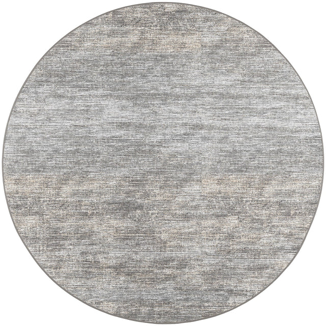 Dalyn Ciara CR1 Graphite Rug round rug