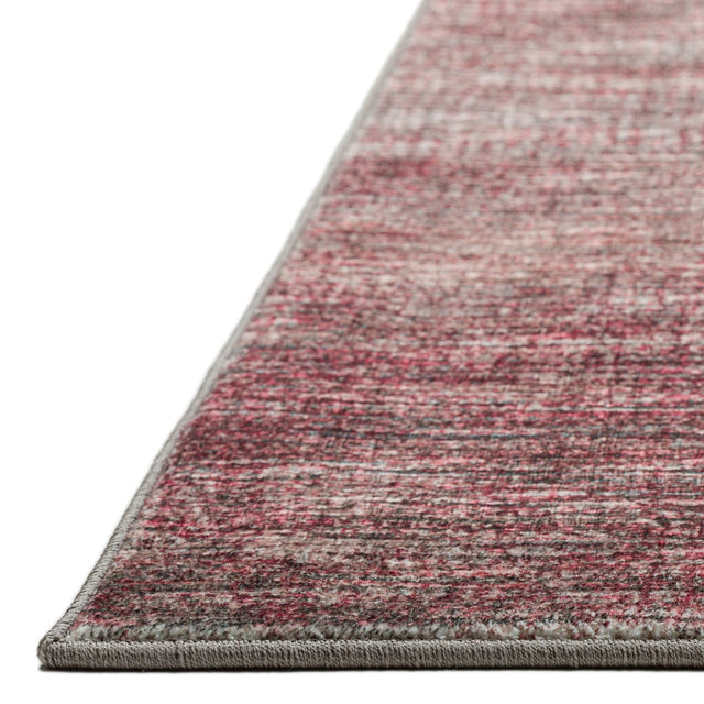 Dalyn Ciara CR1 Merlot Rug finished edge detail