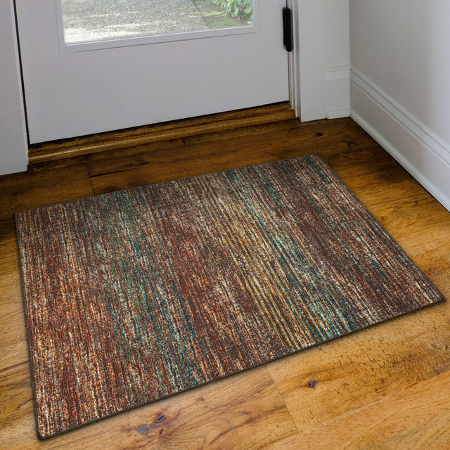 Dalyn Ciara CR1 Paprika Rug shown in a room