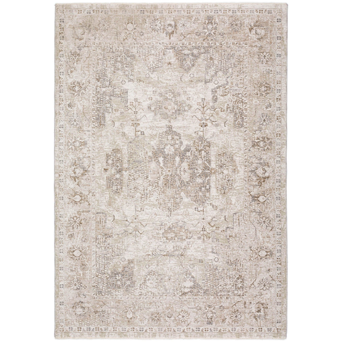 Dalyn Cyprus CY3 Machine Made Traditional Brown Rug