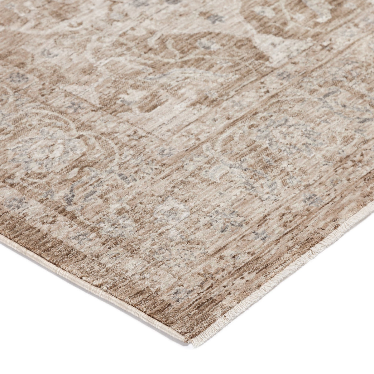Dalyn Cyprus CY5 Machine Made Traditional Brown Rug
