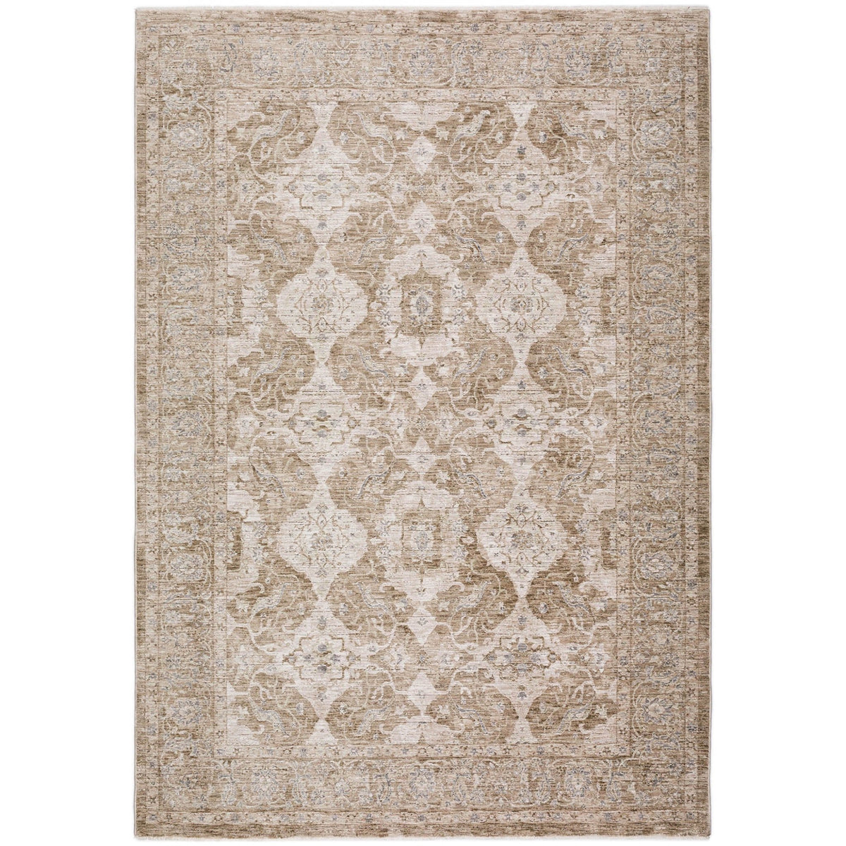 Dalyn Cyprus CY5 Machine Made Traditional Brown Rug