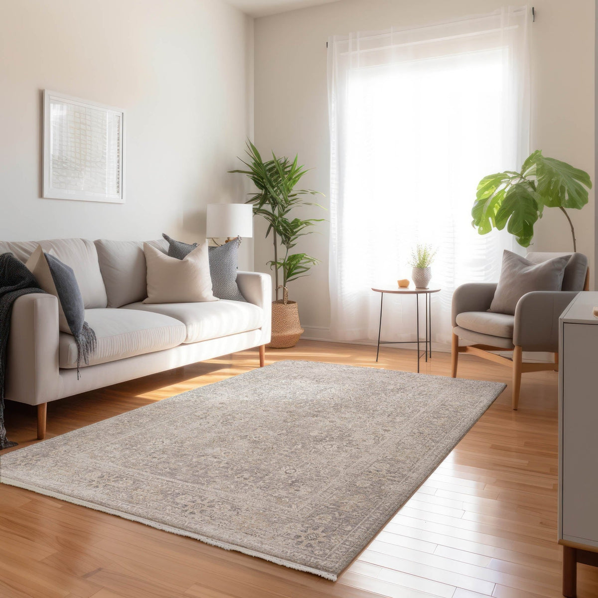 Dalyn Cyprus CY9 Machine Made Traditional Gray Rug