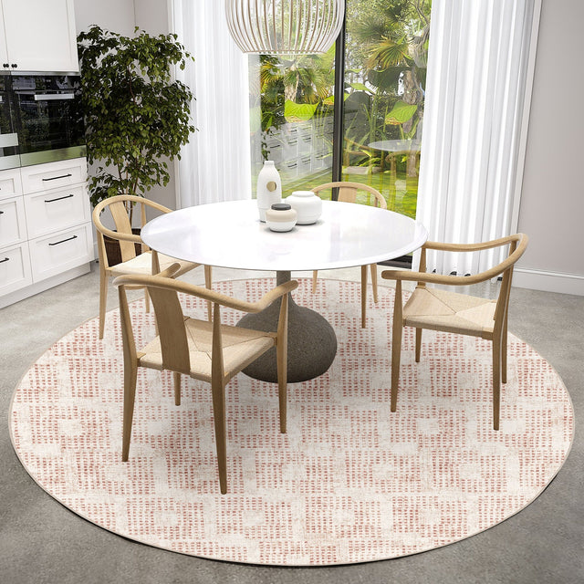 Dalyn Delano DA1 Linen Rug shown in a room
