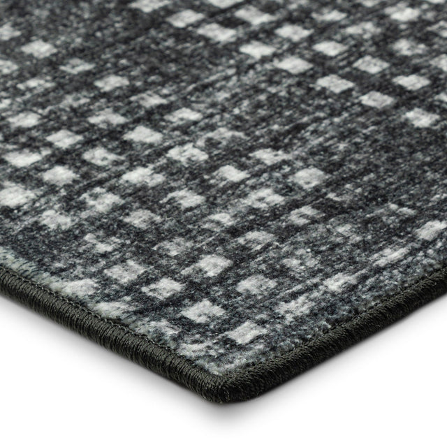 Dalyn Delano DA1 Midnight Rug corner detail