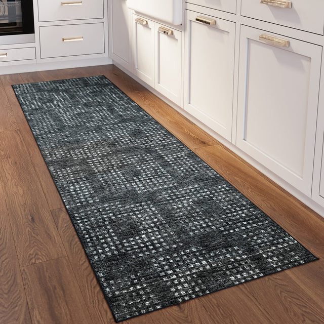Dalyn Delano DA1 Midnight Rug shown in a room
