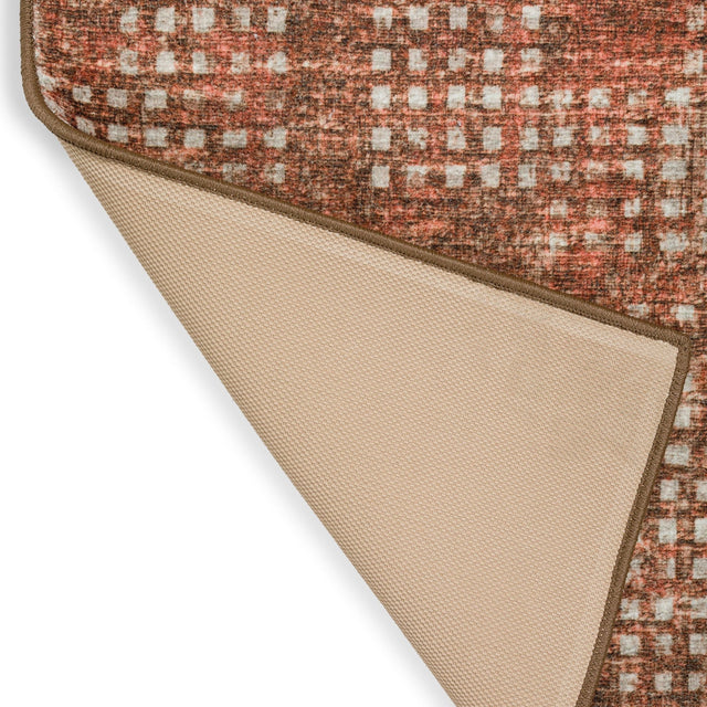 Dalyn Delano DA1 Paprika Rug backing detail