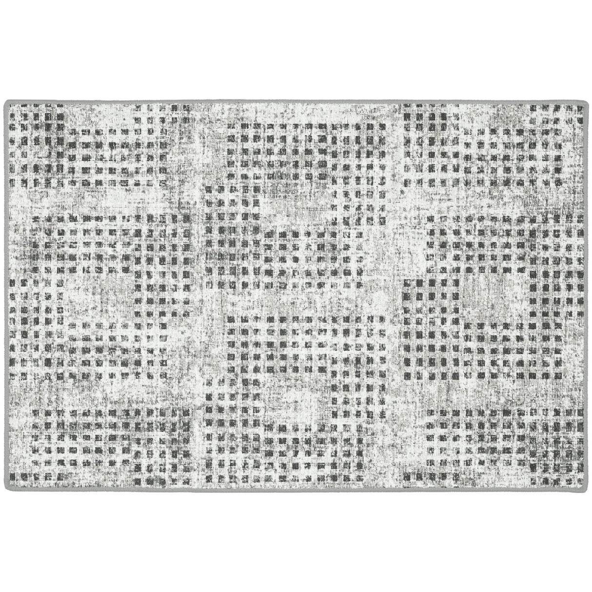 Dalyn Delano DA1 Pewter Rug rectangular rug