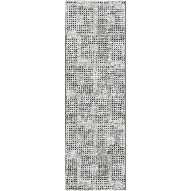 Dalyn Delano DA1 Pewter Rug runner rug