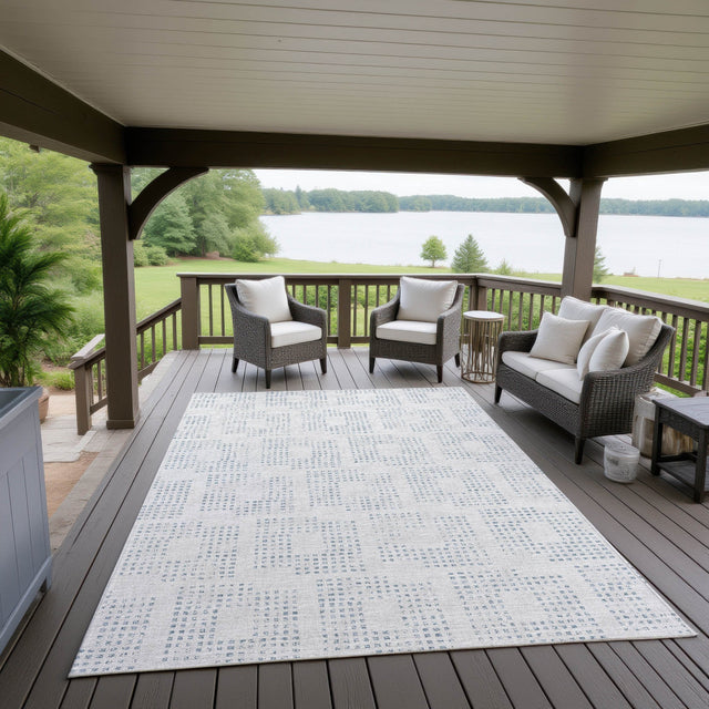 Dalyn Delano DA1 Tin Rug outdoor lifestyle image