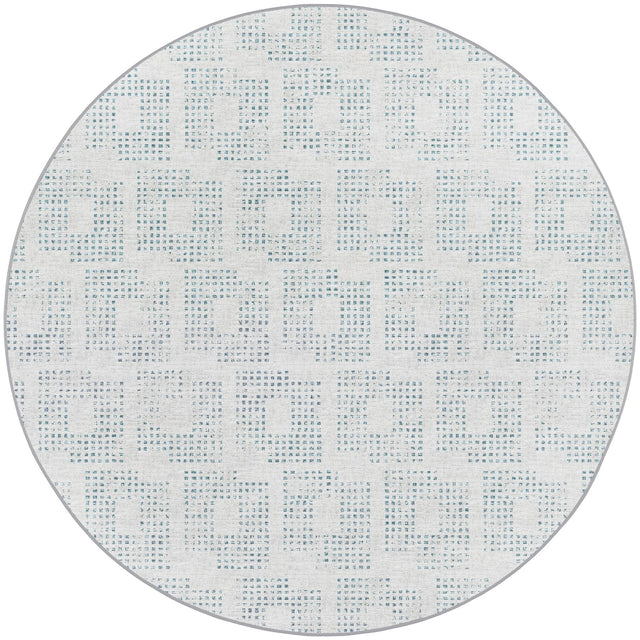 Dalyn Delano DA1 Tin Rug round rug