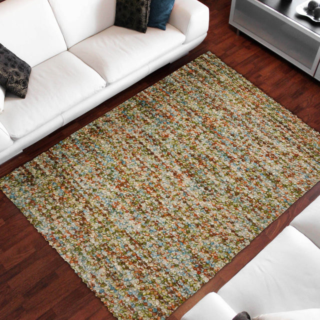 Dalyn Hanu HU1 Hand Loomed Transitional Green Rug