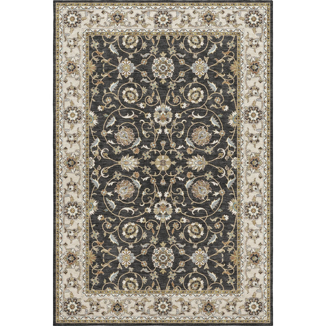 Dalyn Hatay HY1 Black Rug main image