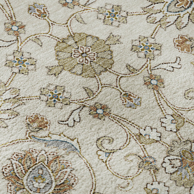 Dalyn Hatay HY1 Ivory Rug color swatch
