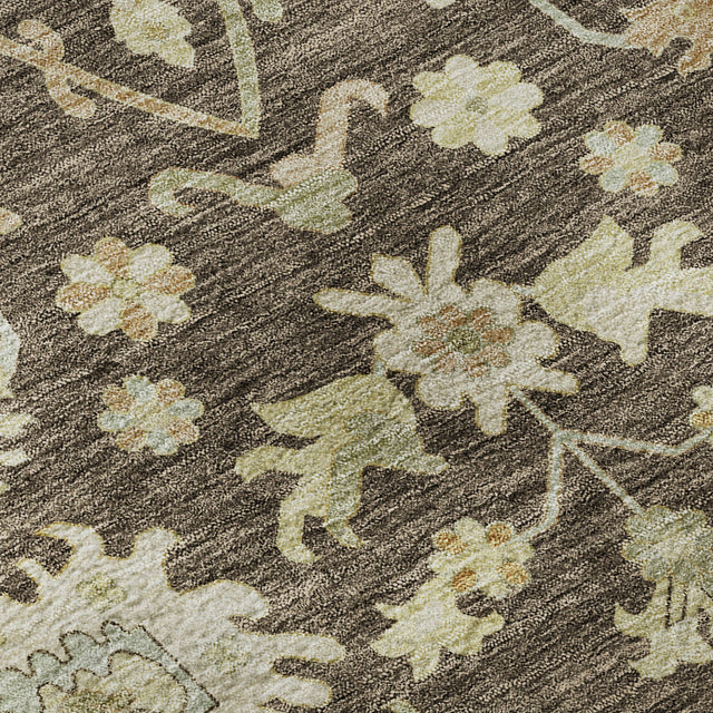 Dalyn Hatay HY2 Chocolate Rug color swatch