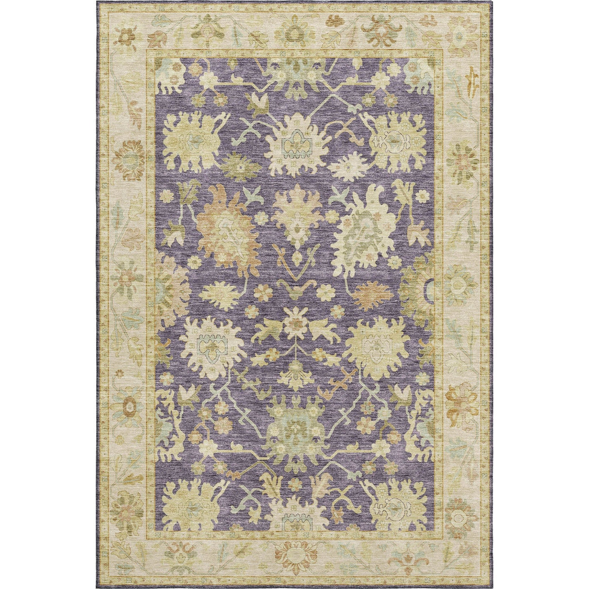 Dalyn Hatay HY2 Eggplant Rug main image