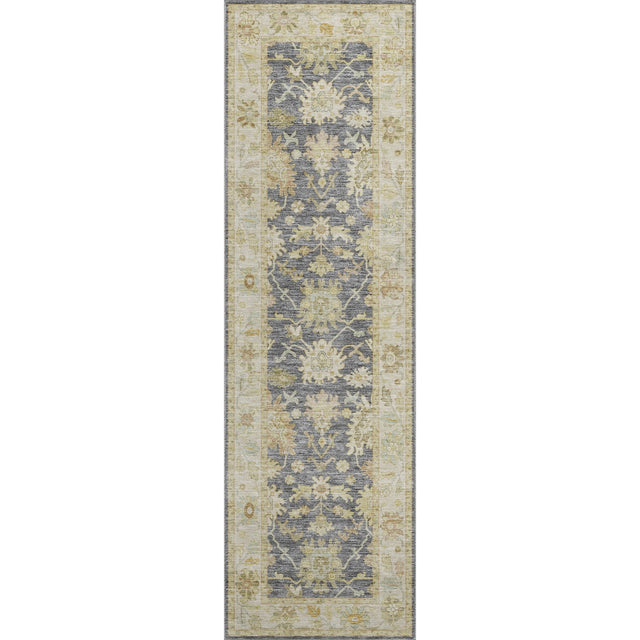 Dalyn Hatay HY2 Gray Rug runner rug