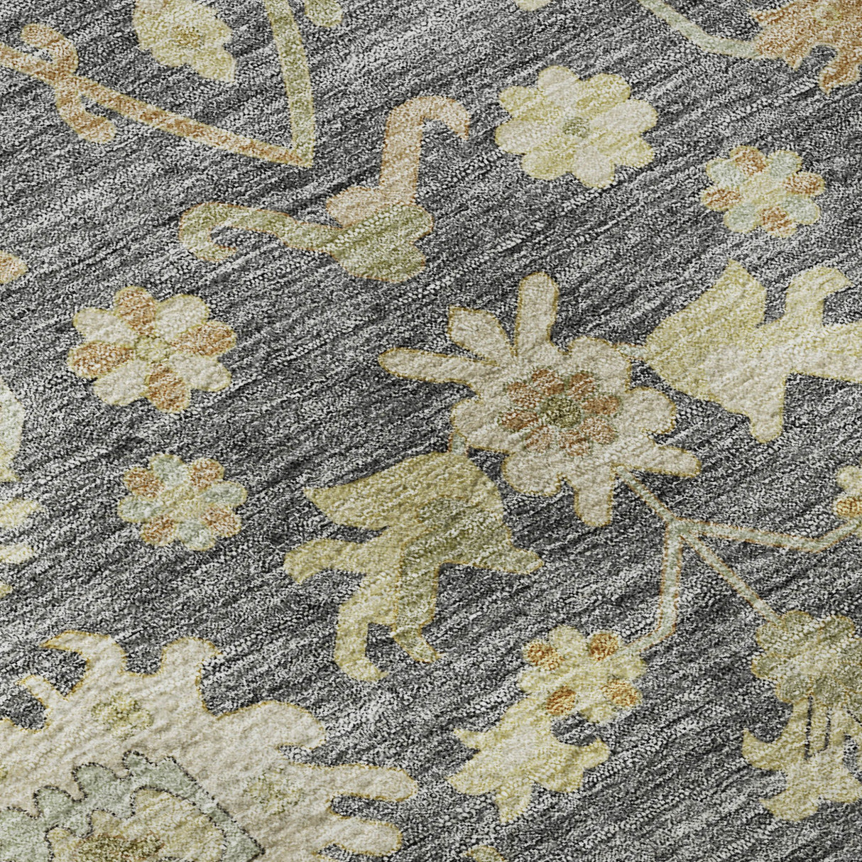 Dalyn Hatay HY2 Gray Rug color swatch