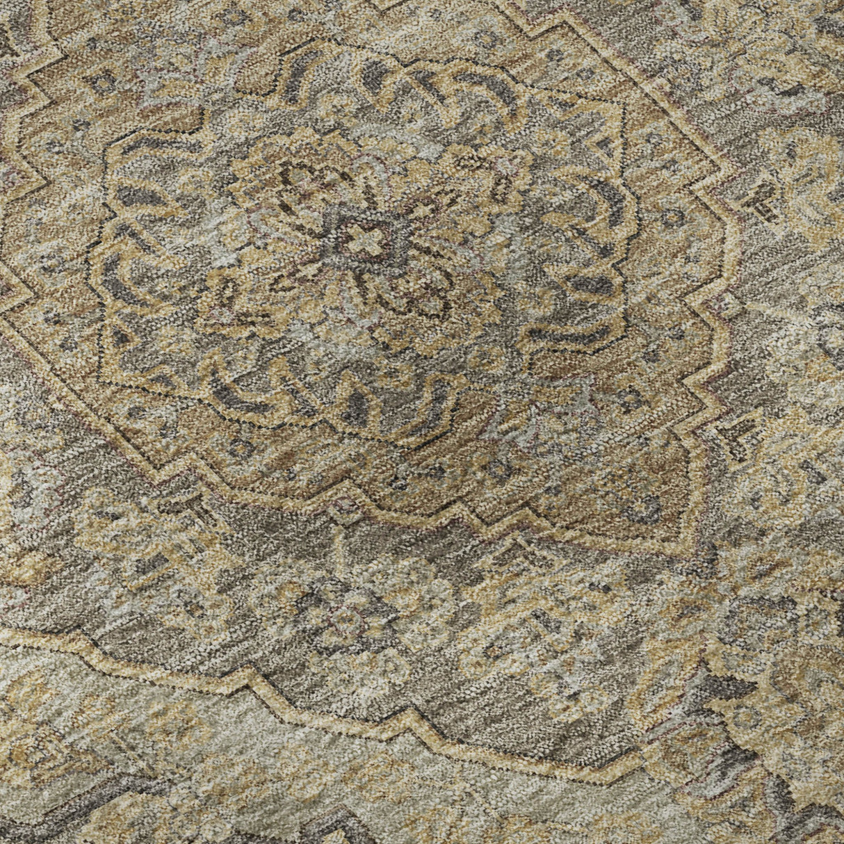 Dalyn Hatay HY3 Chocolate Rug color swatch