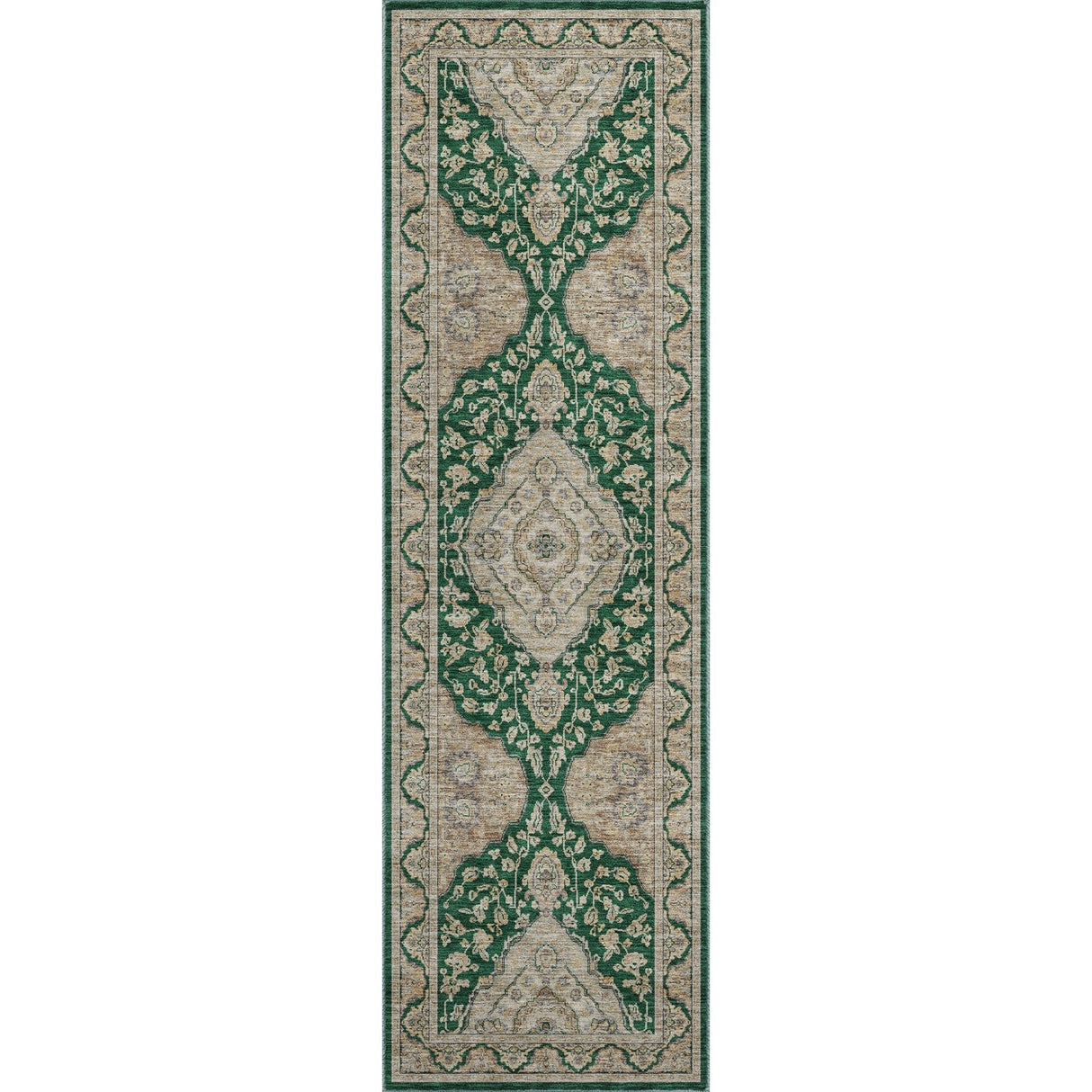 Dalyn Hatay HY3 Emerald Rug runner rug