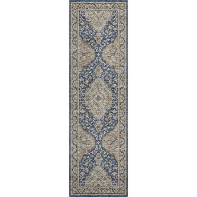 Dalyn Hatay HY3 Navy Rug runner rug