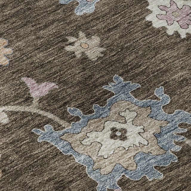 Dalyn Hatay HY4 Chocolate Rug color swatch