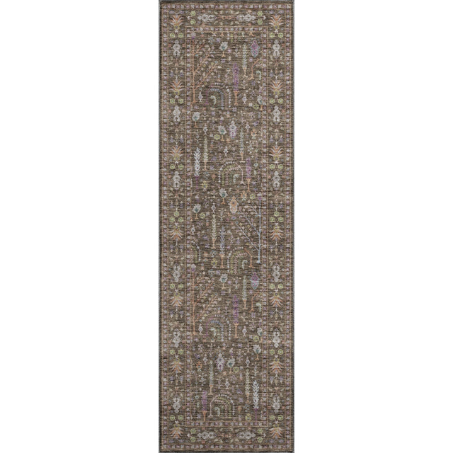 Dalyn Hatay HY5 Brown Rug runner rug