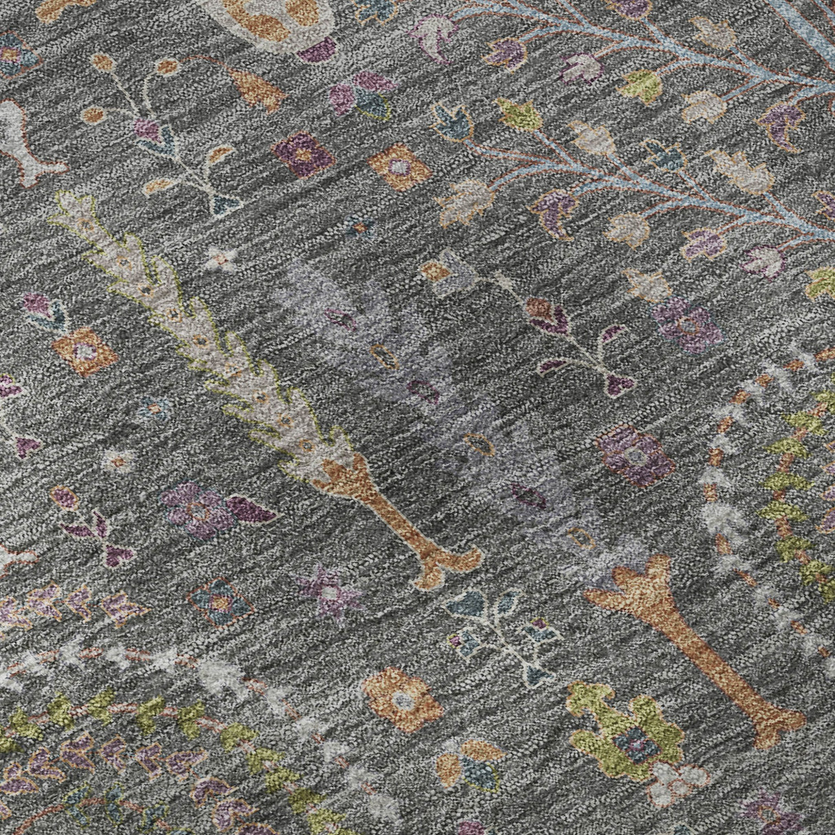Dalyn Hatay HY5 Gray Rug color swatch
