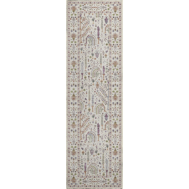 Dalyn Hatay HY5 Ivory Rug runner rug