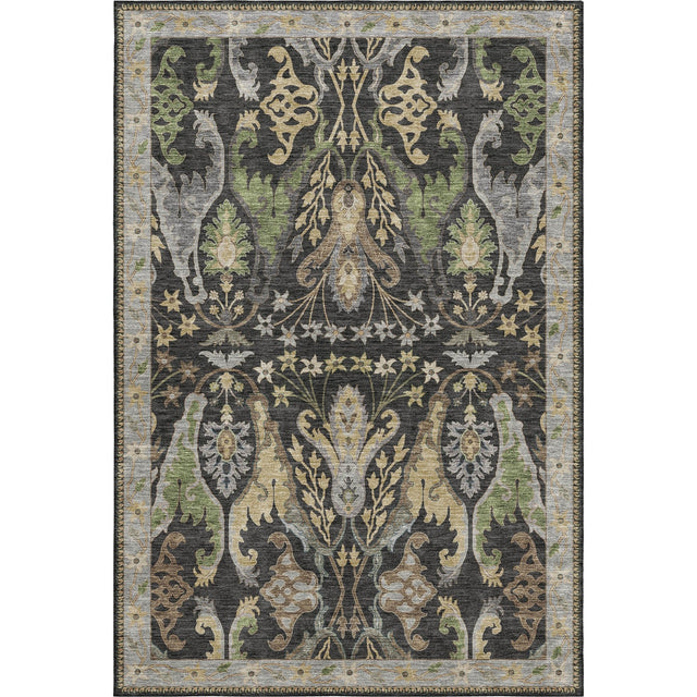 Dalyn Hatay HY6 Black Rug main image