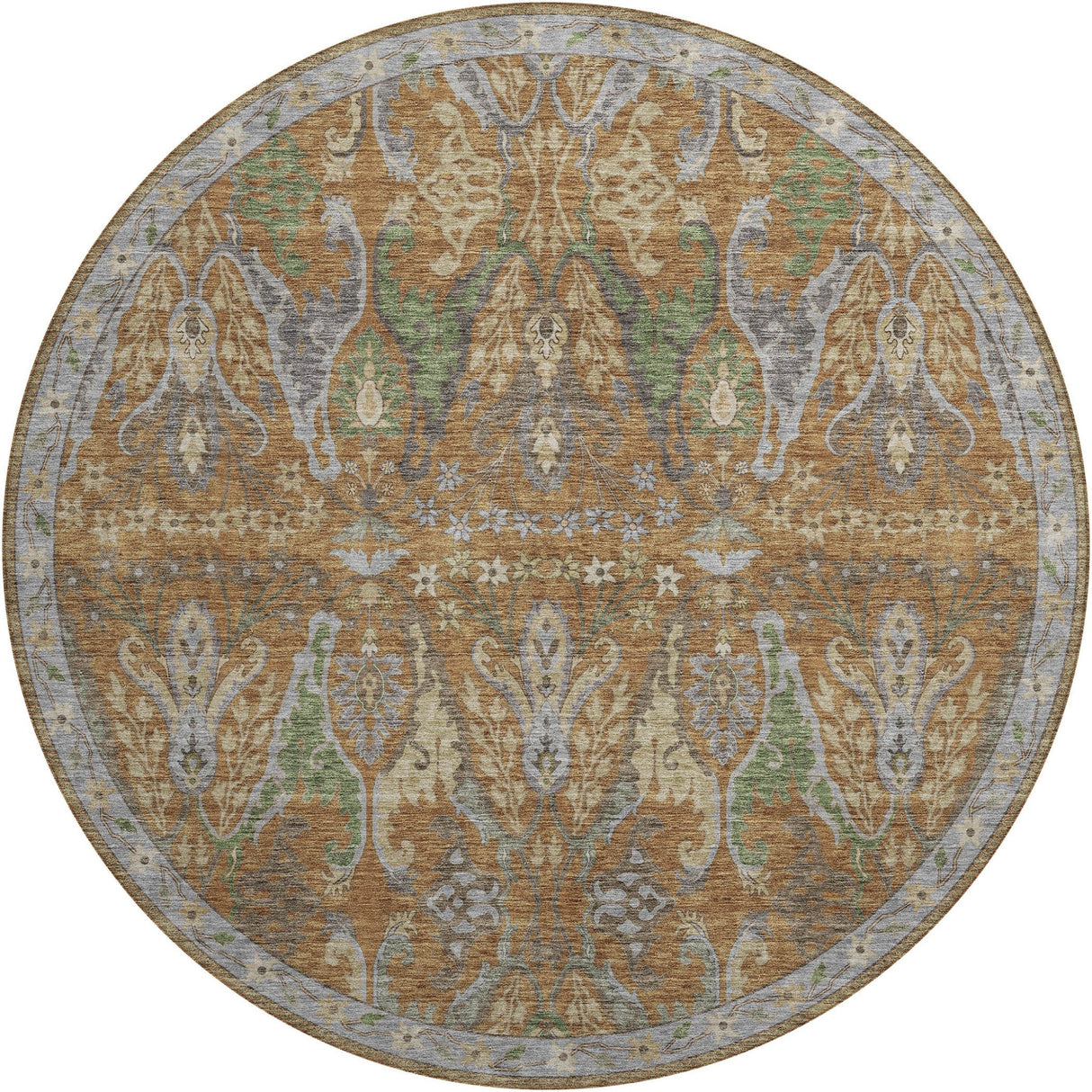 Dalyn Hatay HY6 Copper Rug round rug