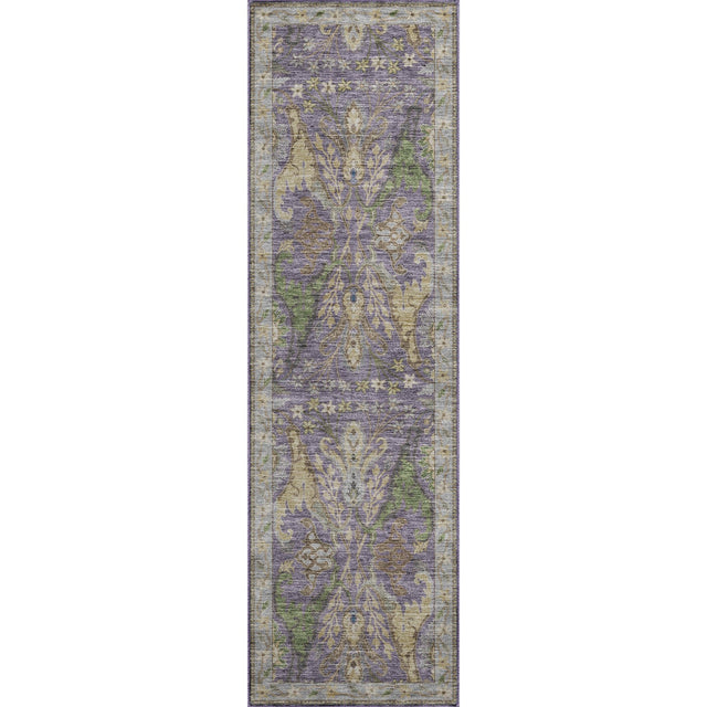 Dalyn Hatay HY6 Purple Rug runner rug