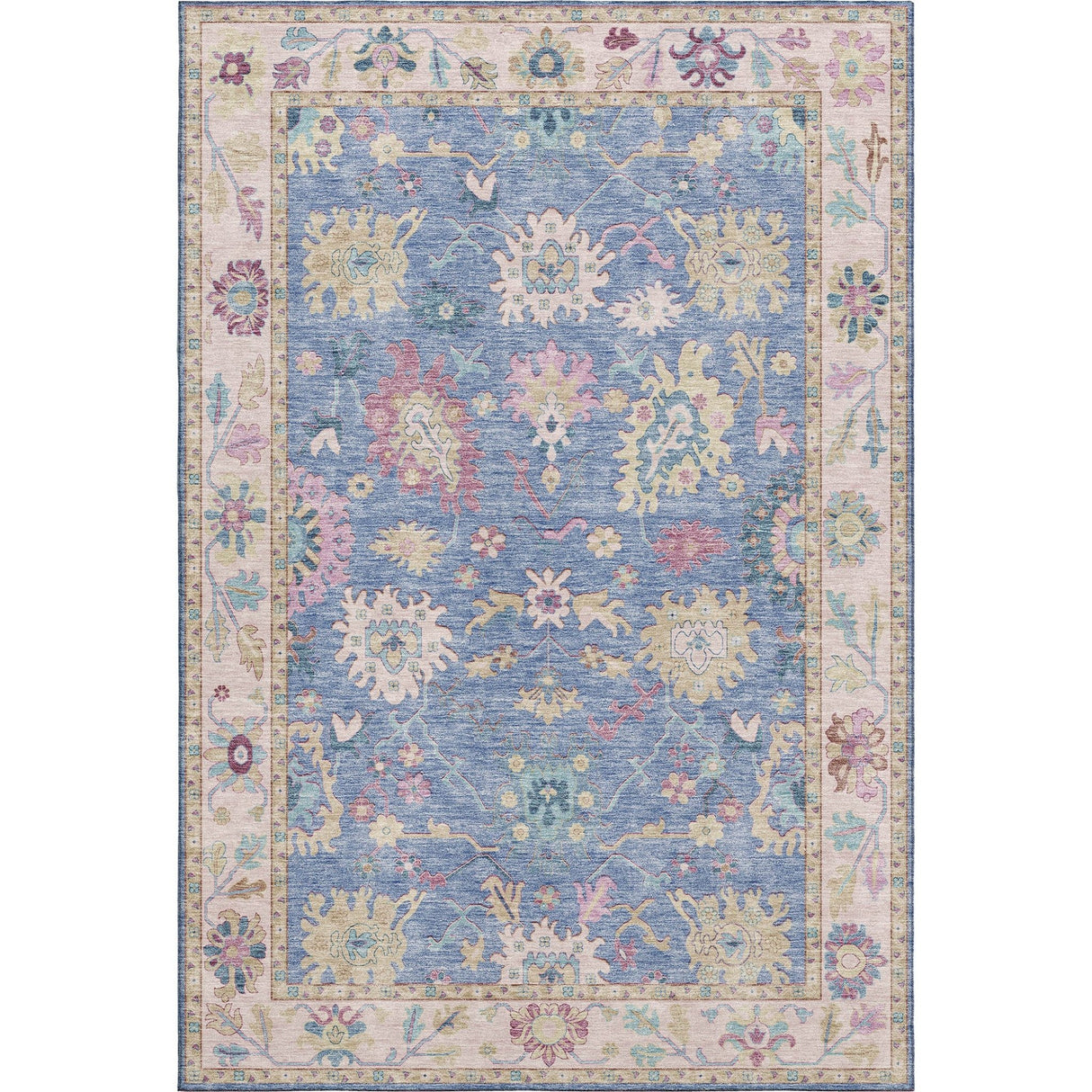 Dalyn Hatay HY7 Blue Rug main image