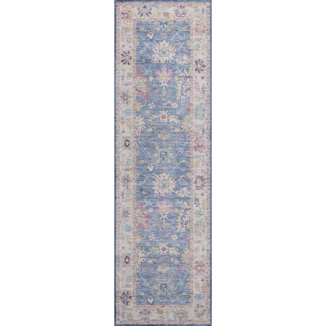 Dalyn Hatay HY7 Blue Rug runner rug