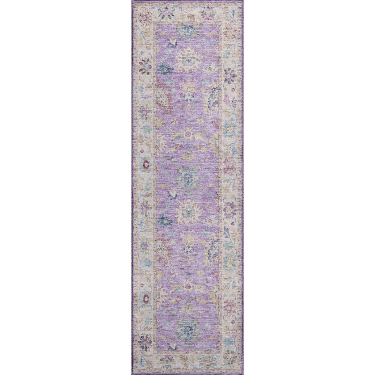 Dalyn Hatay HY7 Purple Rug runner rug