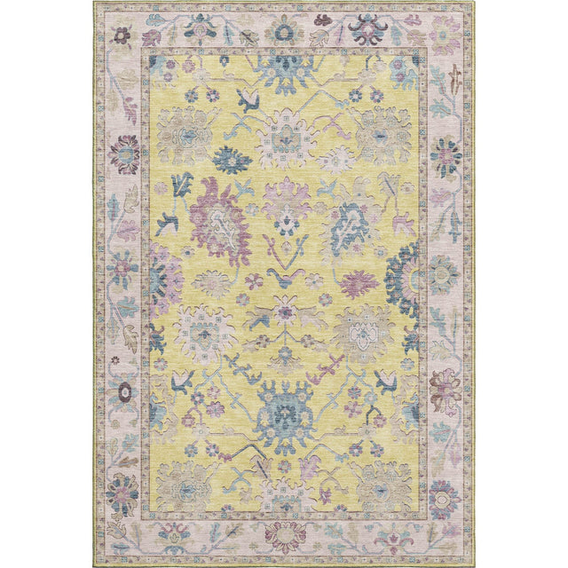 Dalyn Hatay HY7 Yellow Rug main image